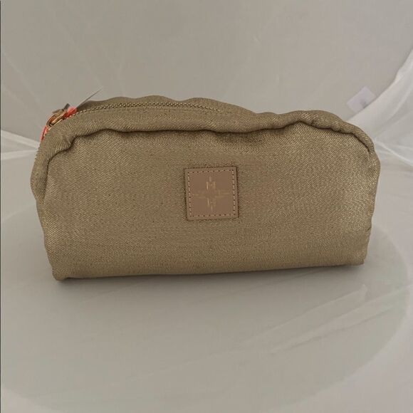 India Hicks Chameleon Bag - One of Kind Gold NWT - Picture 1 of 14